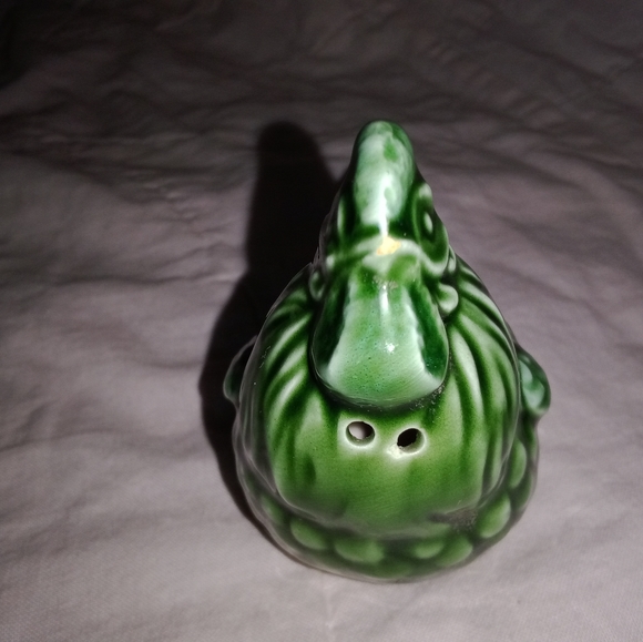 Vintage Japan Rooster Hen Salt Pepper Shakers Toothpick Holder - Picture 9 of 16